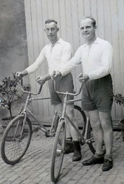 Bild 3: Die Gründer des Radfahrer-Vereins 1910 Hechtsheim e. V.
